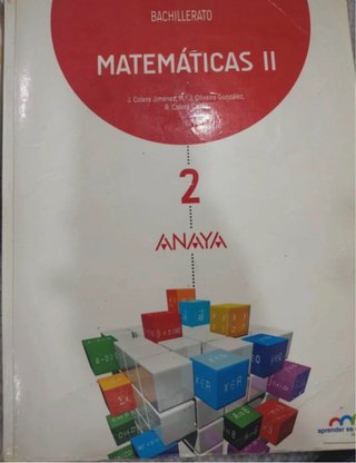 Matemáticas II, Bachillerato 2