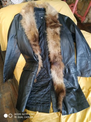 Abrigo de Piel Absolut Joy Talla 42