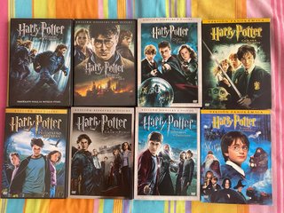 Colección 8 DVD Harry Potter - No Negociable
