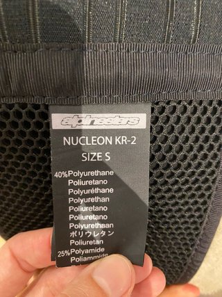Protector Espalda Alpinestars Nucleon KR-2 S