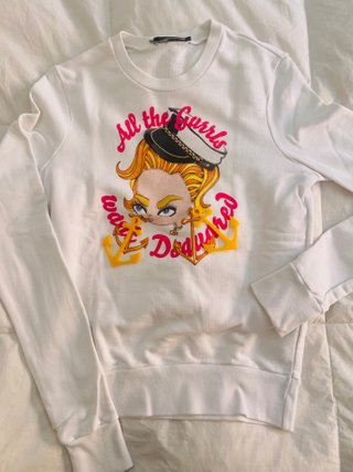 Sudadera DSQUARED2 Blanca