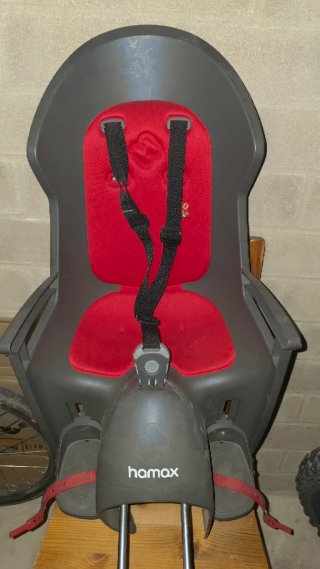 Silla de bicicleta para niño Hamax