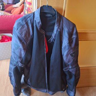 Chaqueta de moto verano REV'IT! camuflaje