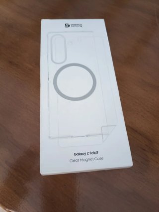 Cover Clear Magnet Case per Galaxy Z Fold7