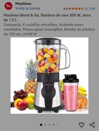 Licuadora Moulinex