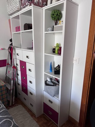 Cómoda y Estantería Zapatero