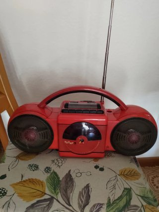 Radio Stereo Philips Roller 2 Rosso da Restaurare