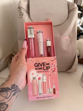 Set de Labiales y Aceite Kiss Beauty