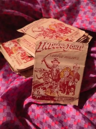 Sobres de Cromos Indiana Jones y el Templo Maldito