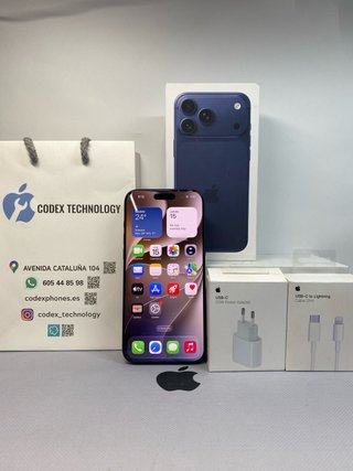IPHONE 17 PRO MAX 256GB BATERIA 100% IMPOLUTO