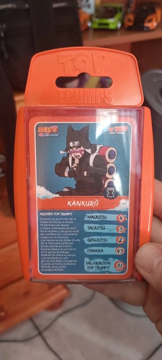 Juego de Cartas Top Trumps Naruto Shippuden