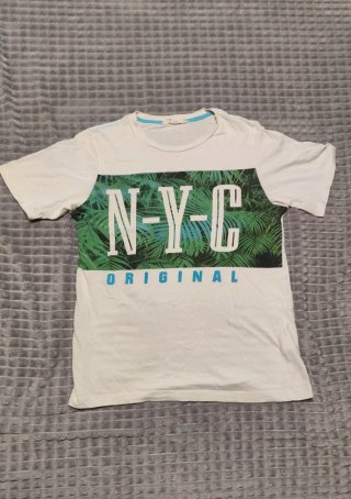 4 camisetas segundo uso ♻️ Camiseta H&M N-Y-C ..