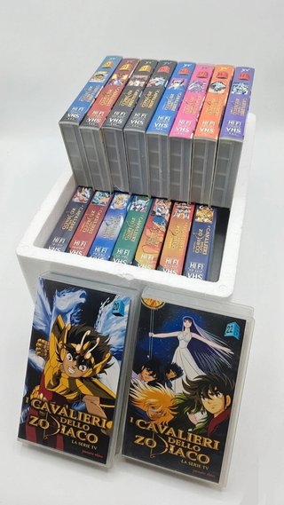 Collezione Cavalieri dello Zodiaco VHS yamato