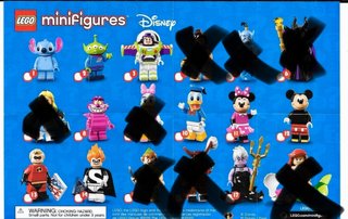 Minifiguras LEGO Disney