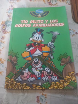 Cómic de Disney Tío Gilito y los golfos Apandadore