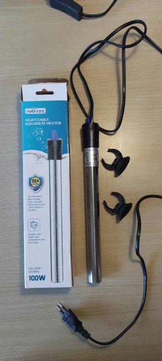 Calentador de Acuario Nobleza 100W con regalo!