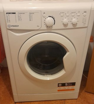 Lavadora Indesit 8kg Blanca para despiece