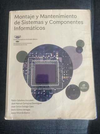 Montaje y mantenimiento de sistemas y component...