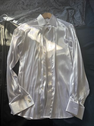 Camisa Blanca Satinada Segundo Barral