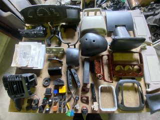 Peças Opel Vectra B quadrante, palas de sol, botõe