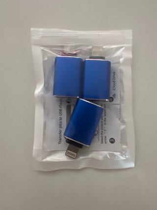 3 Adaptadores USB para iPhone / iPad