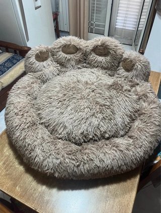 Cuccia per cani a forma di zampa 90 cm
