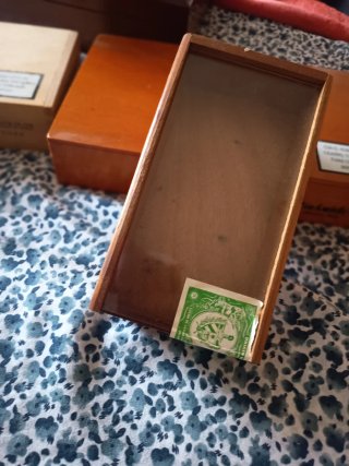 Lote de 3 Cajas de Puros Vacías