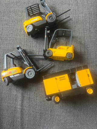 Set di 4 modellini da lavoro