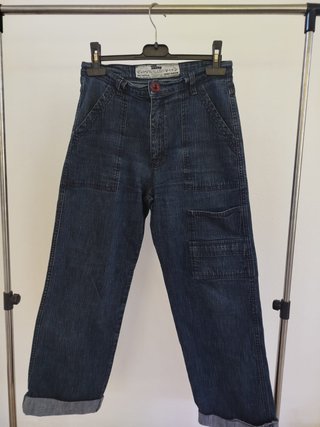 Jeans Malusa Azul Escuro Talla 38