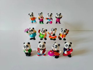 Kinder Sorpresa gli scatenati Panda Party 1994