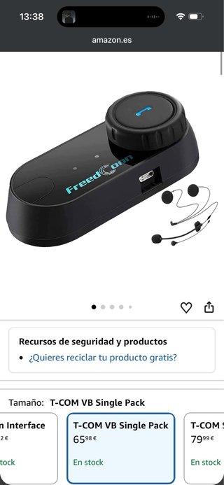 Intercomunicador FreedConn T-COM VB