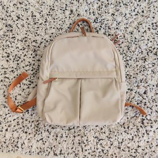 Mochila DORRISO de Nylon Beige