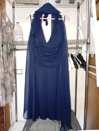 Vestido Azul de Tul