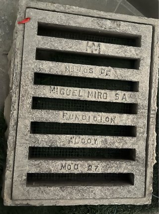 Rejilla de Fundición