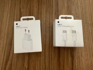 Cargador Apple 20W y Cable USB-C 2m 240W
