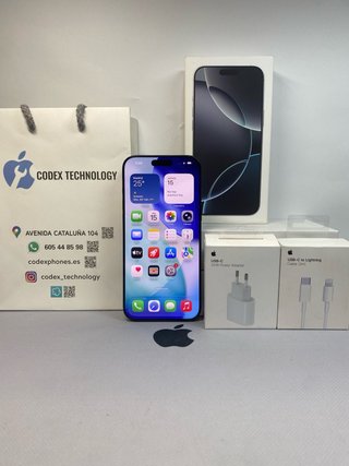 IPHONE 16 PRO MAX 256 GB NEGRO BATERIA 88%
