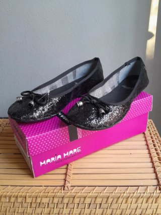 Bailarinas Maria Mare Negras con Purpurina