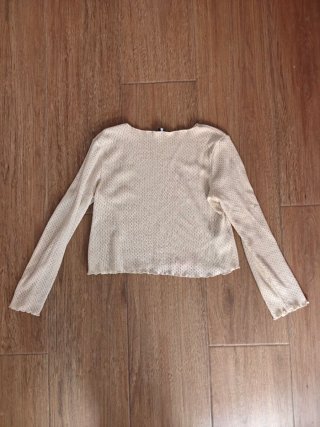 Camiseta Manga Larga Beige