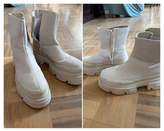 Botas de Invierno Beige