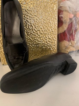 Zapatos de piel negros