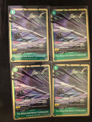 4 Cartas The Billion-fold World Trichiliocosm