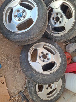 4 Llantas Saab / Opel con neumáticos