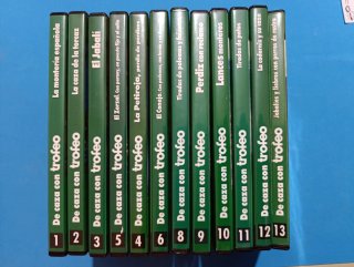 Lote 12 DVDs De " Caza con Trofeo "