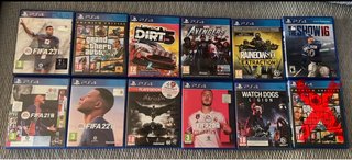 Lote de 11 Juegos para PS4 (PlayStation 4)