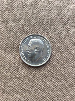 Moneda de plata Georgivs V