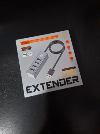 Hub USB 2.0 de 4 Puertos