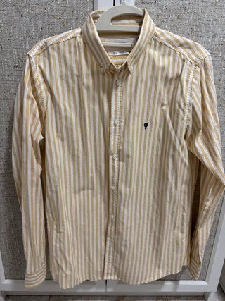 Camisa CelopMan Rayas Amarillas Talla M