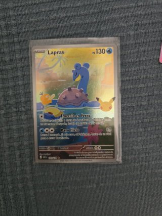 Carta Pokémon Lapras 30° Anniversario