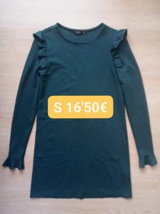 Vestido verde BSK