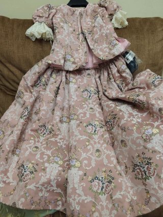 Traje de Fallera Infantil Rosa
